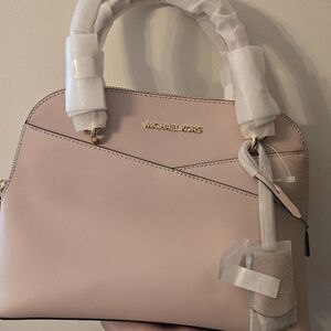 Michael Kors 
Jet Set Travel Medium Saffiano Leather Dome Satchel